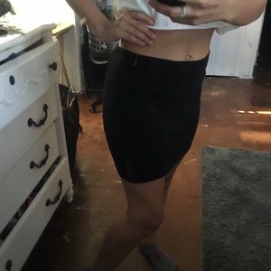 Black skirt